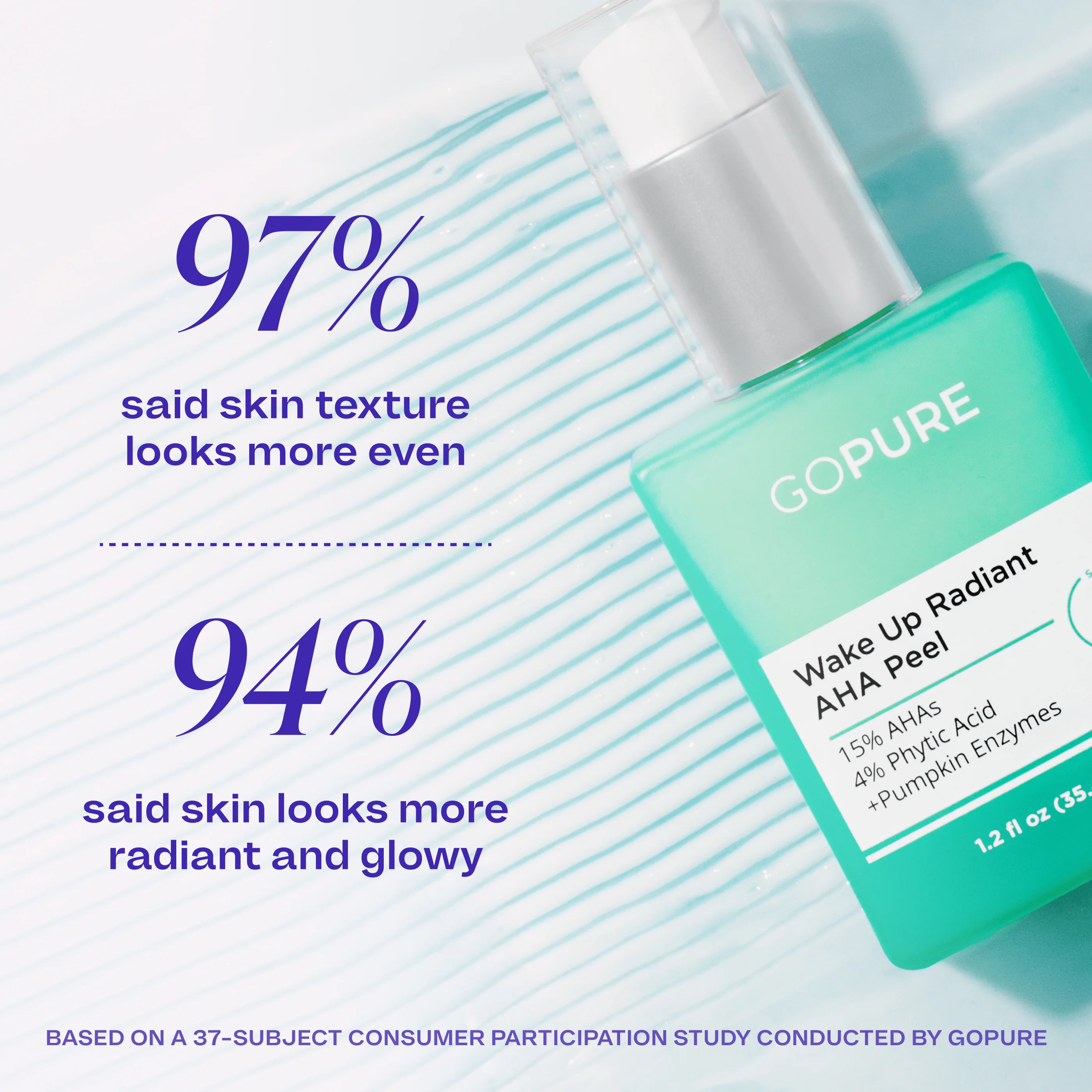 Wake Up Radiant AHA Peel - Image 4