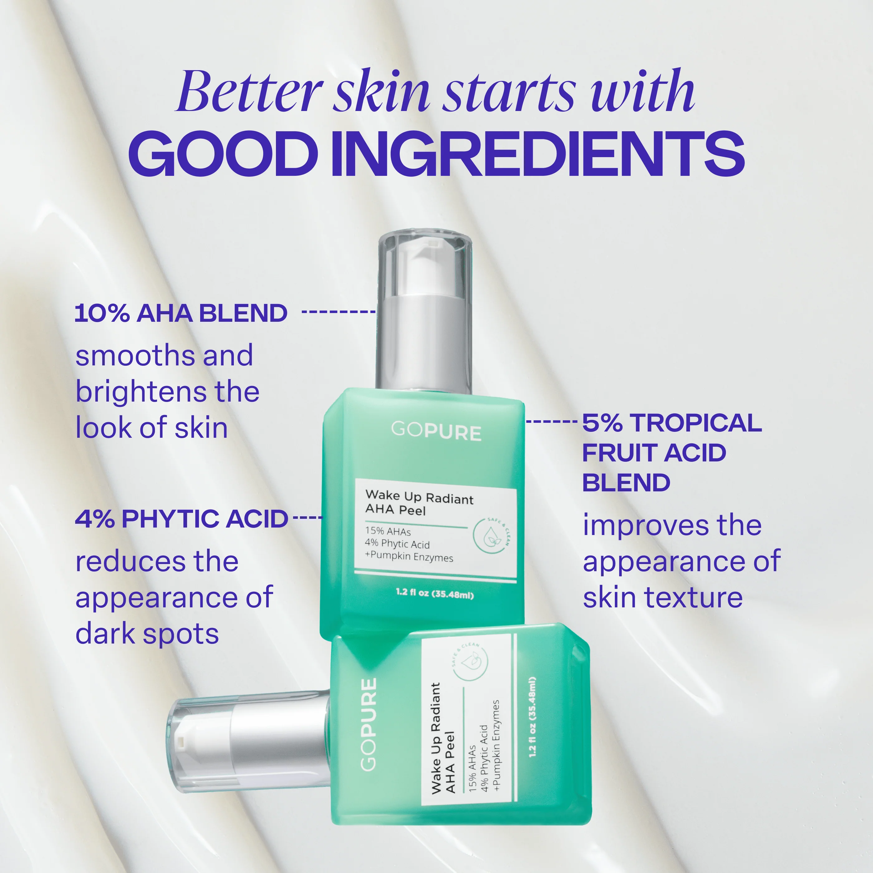 Wake Up Radiant AHA Peel - Image 6